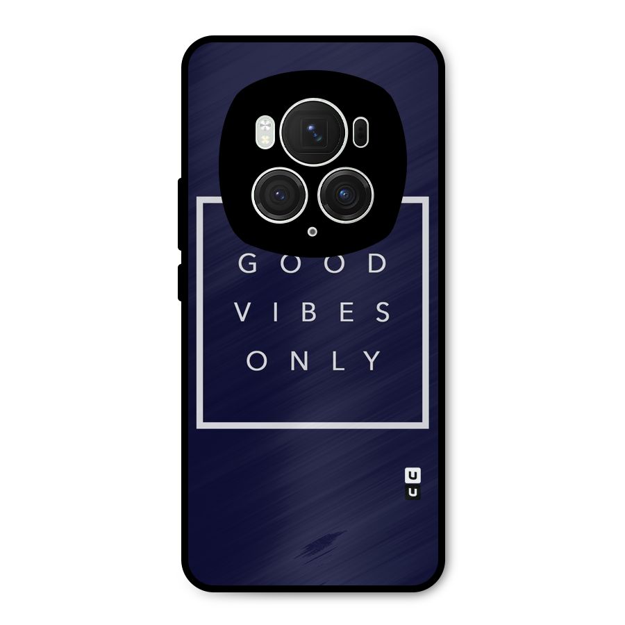 Blue White Vibes Metal Back Case for Honor Magic6 Pro