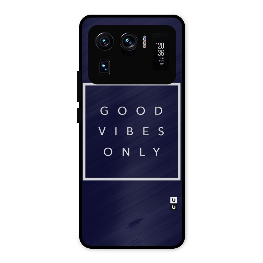 Blue White Vibes Metal Back Case for Mi 11 Ultra