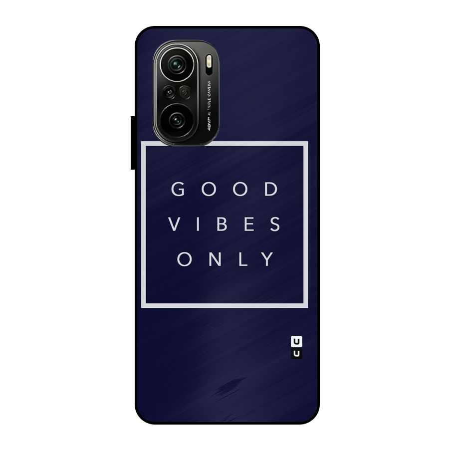 Blue White Vibes Metal Back Case for Mi 11x