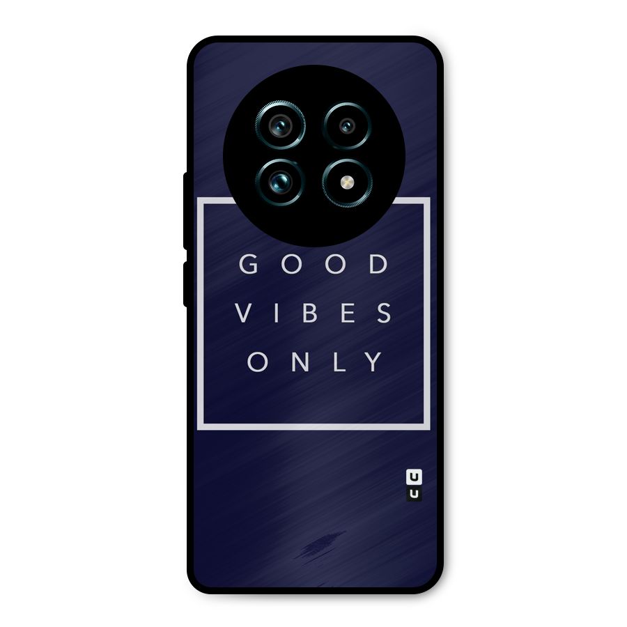 Blue White Vibes Metal Back Case for Realme 13 Pro Plus