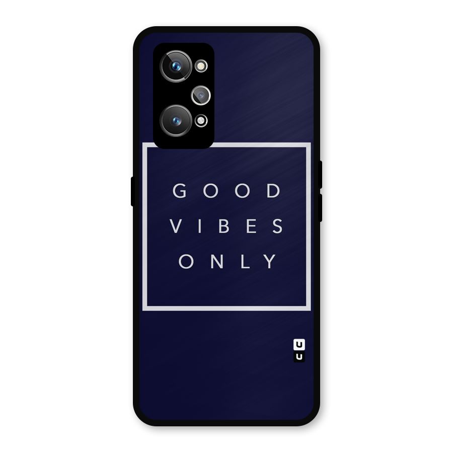 Blue White Vibes Metal Back Case for Realme GT Neo2