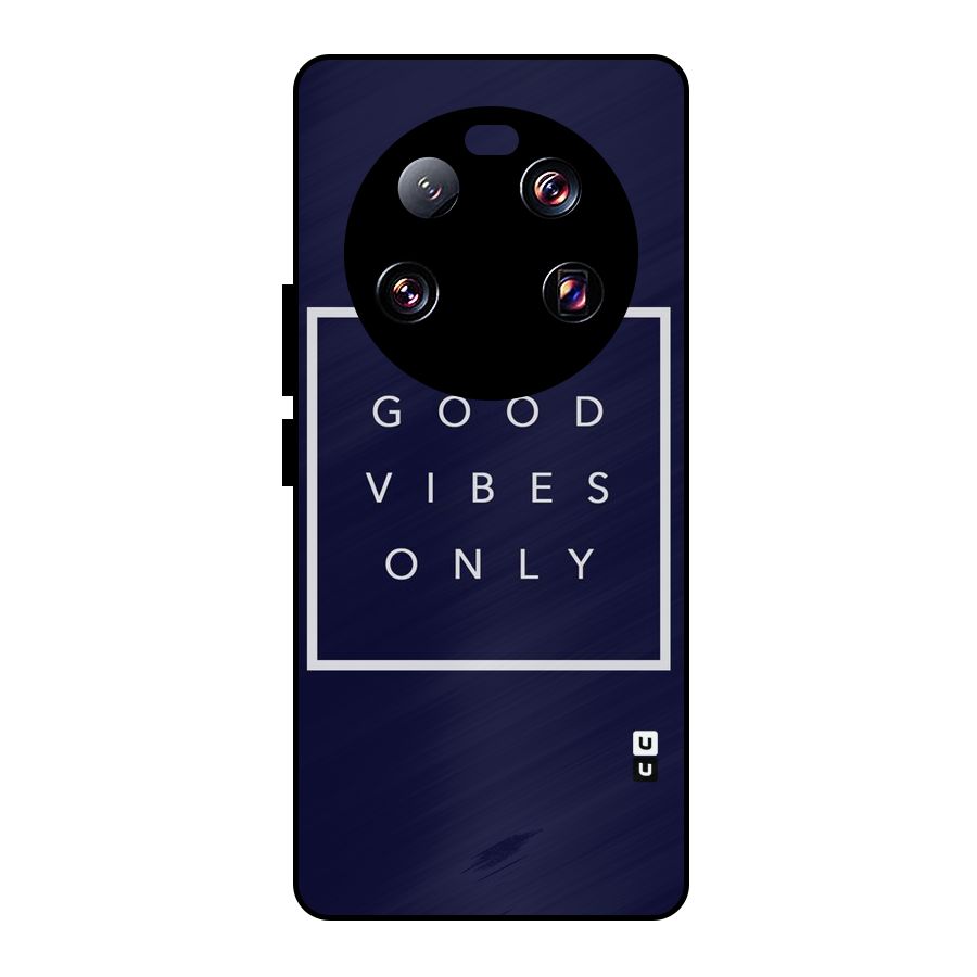 Blue White Vibes Metal Back Case for Xiaomi 13 Ultra