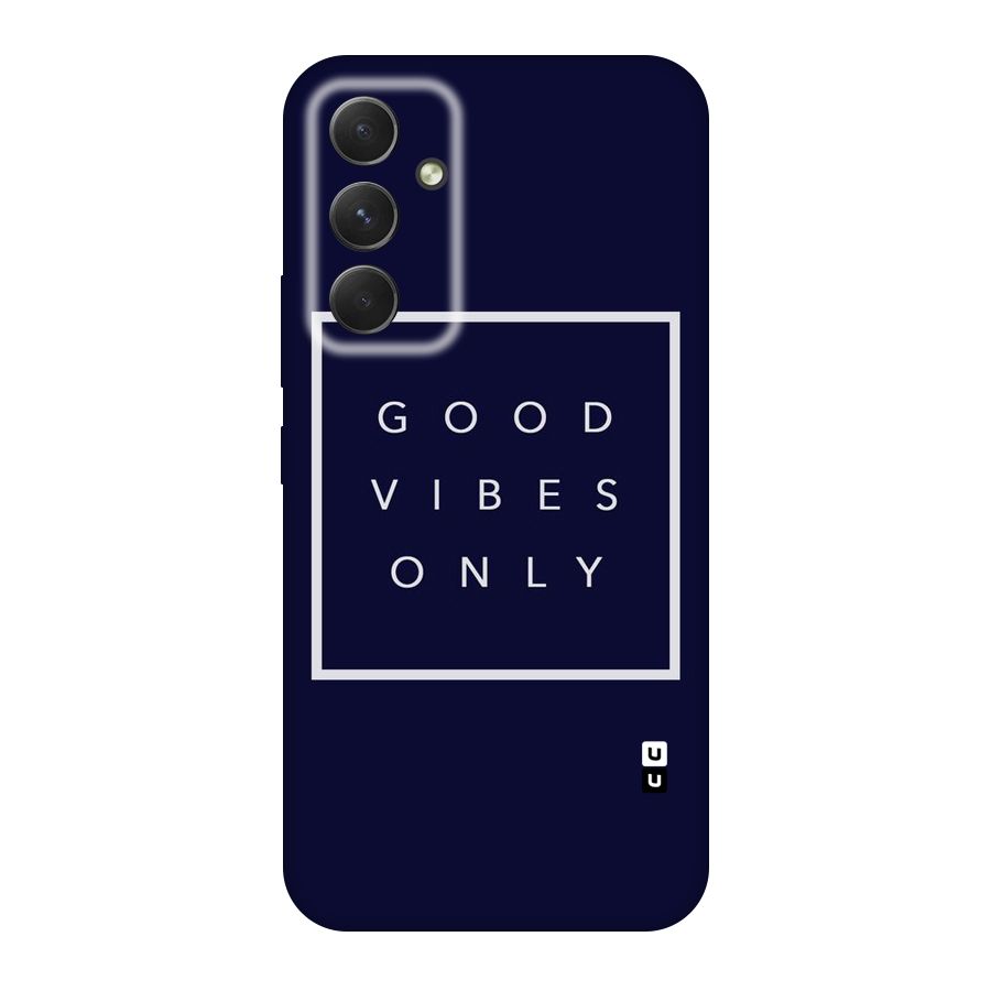 Blue White Vibes Original Polycarbonate Back Case for Galaxy A54
