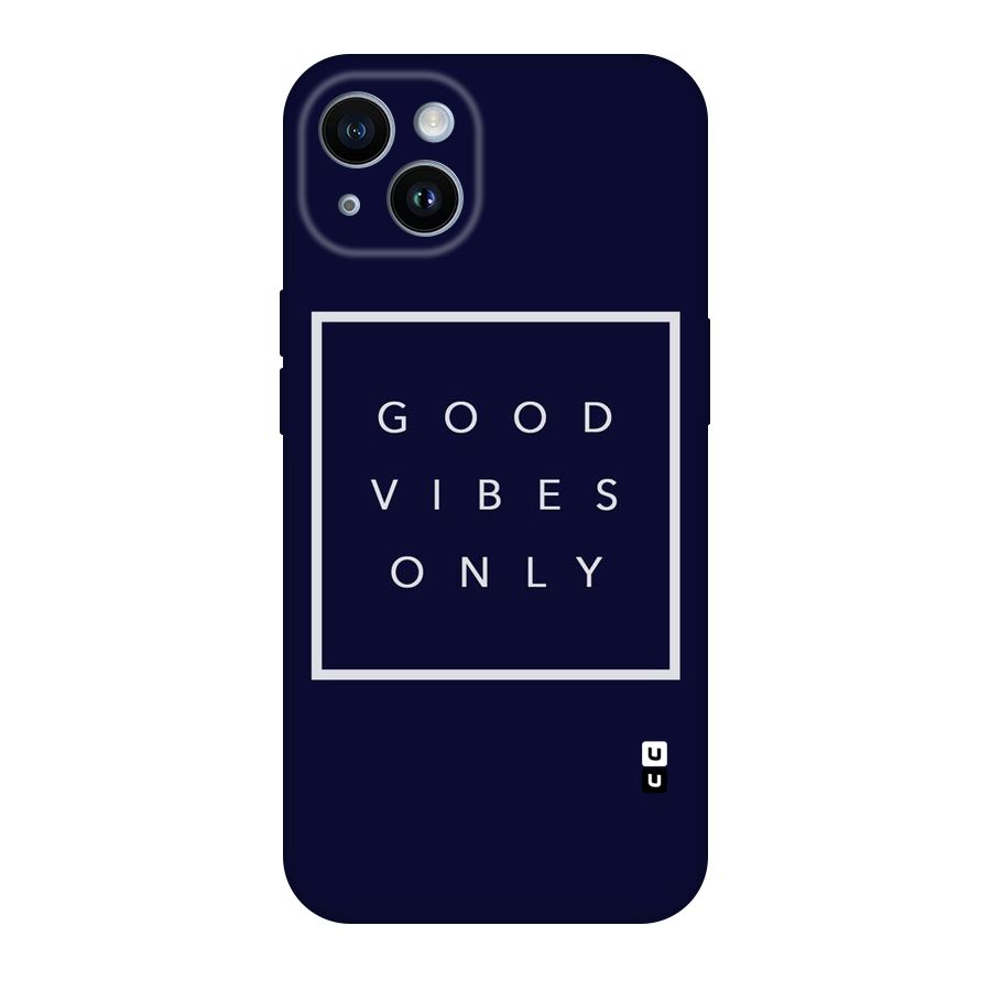 Blue White Vibes Original Polycarbonate Back Case for iPhone 14