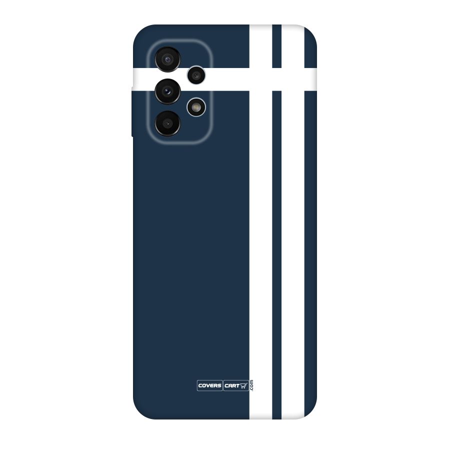 Blue and White Original Polycarbonate Back Case for Galaxy A23