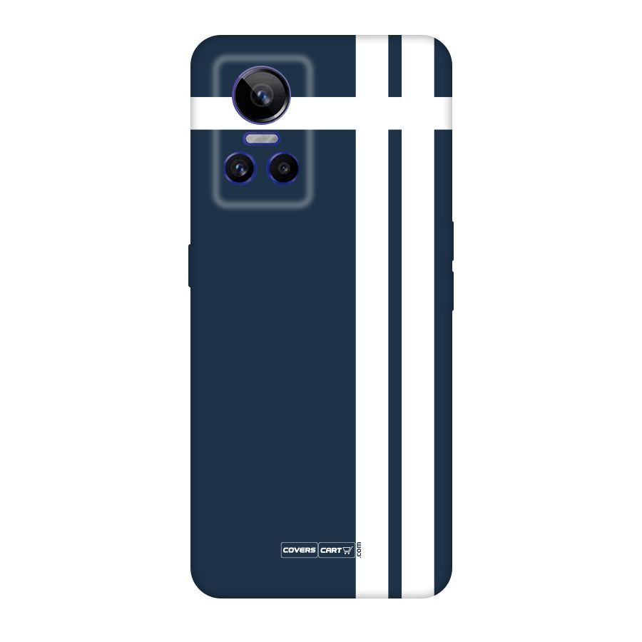 Blue and White Original Polycarbonate Back Case for Realme GT Neo 3