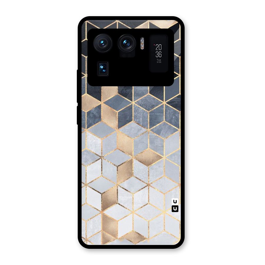 Blues And Golds Glass Back Case for Mi 11 Ultra