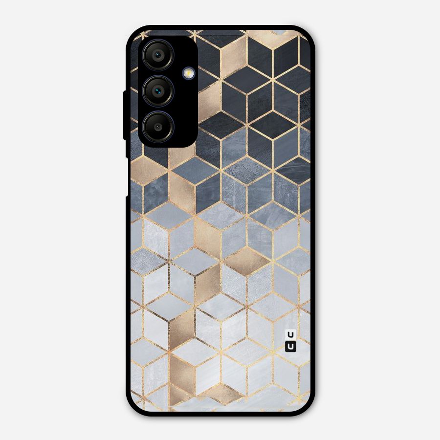 Blues And Golds Metal Back Case for Galaxy A15 5G