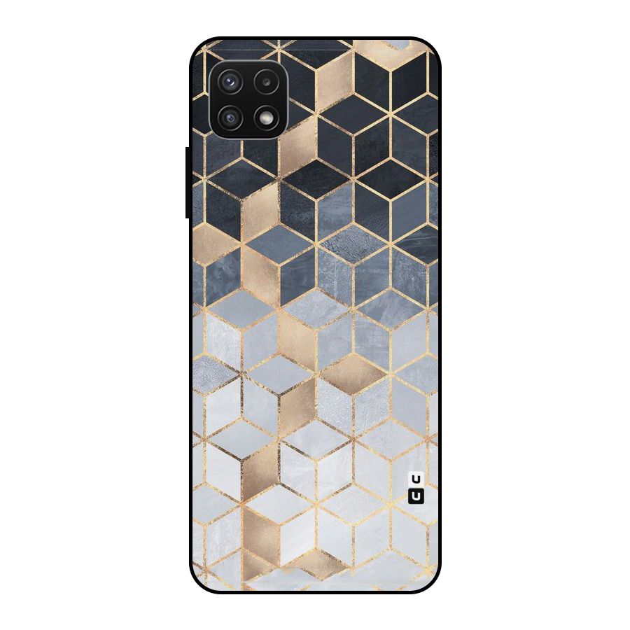 Blues And Golds Metal Back Case for Galaxy A22 5G