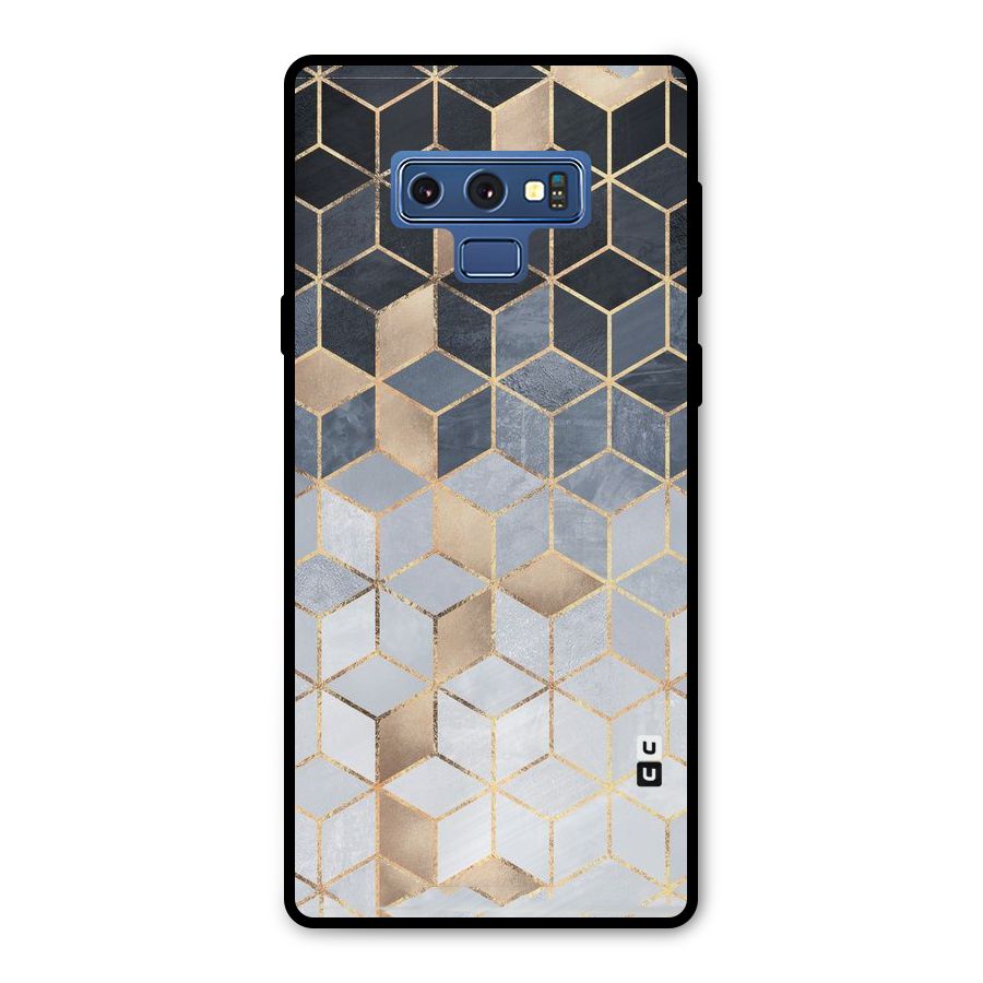 Blues And Golds Metal Back Case for Galaxy Note 9