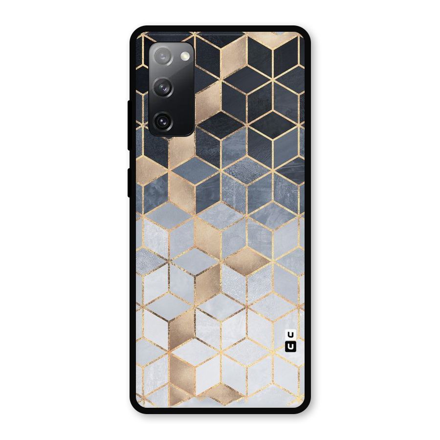 Blues And Golds Metal Back Case for Galaxy S20 FE 5G