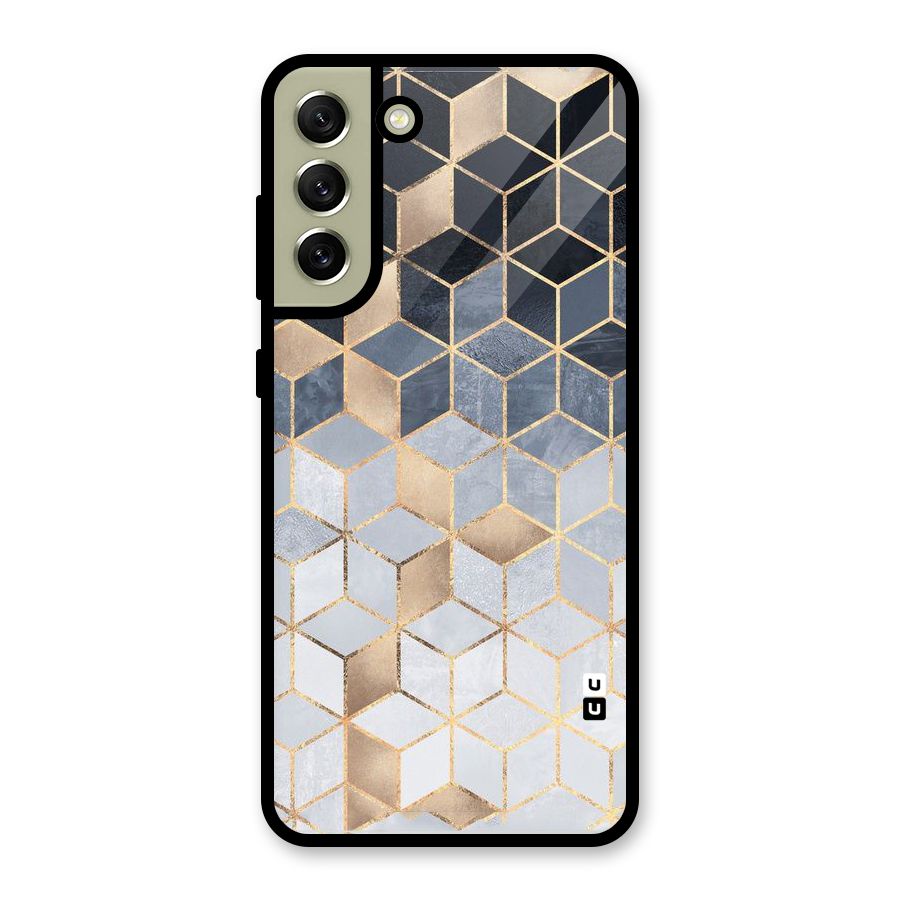 Blues And Golds Metal Back Case for Galaxy S21 FE 5G (2023)