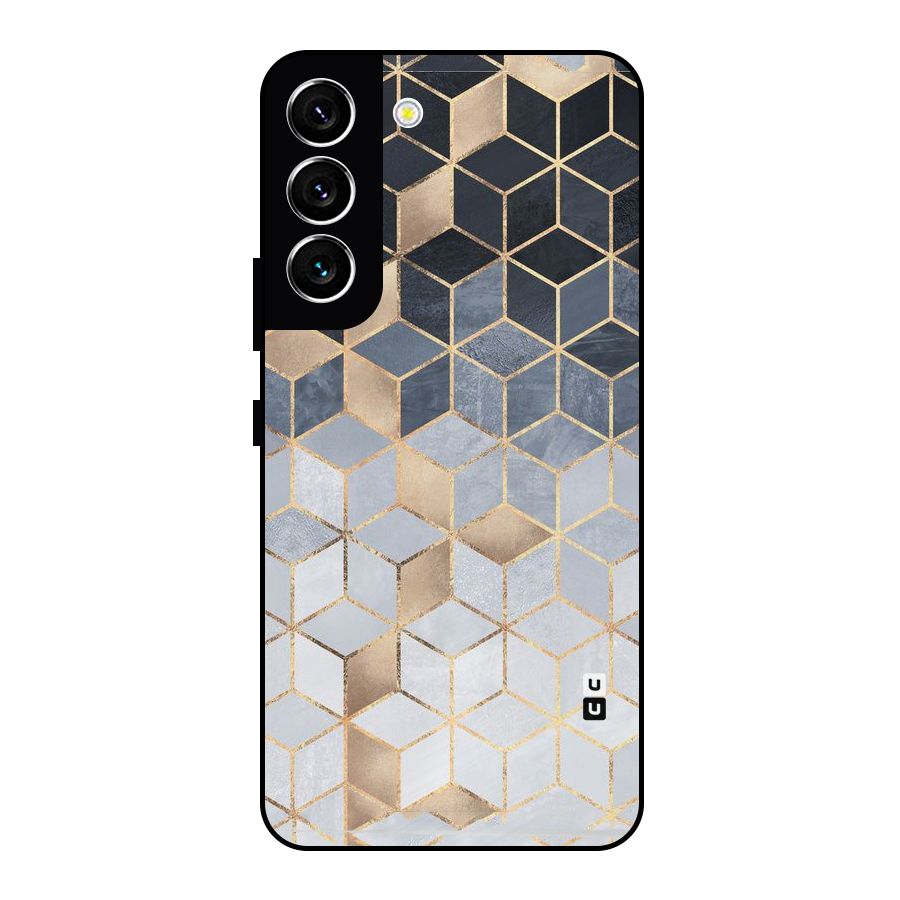 Blues And Golds Metal Back Case for Galaxy S22 5G