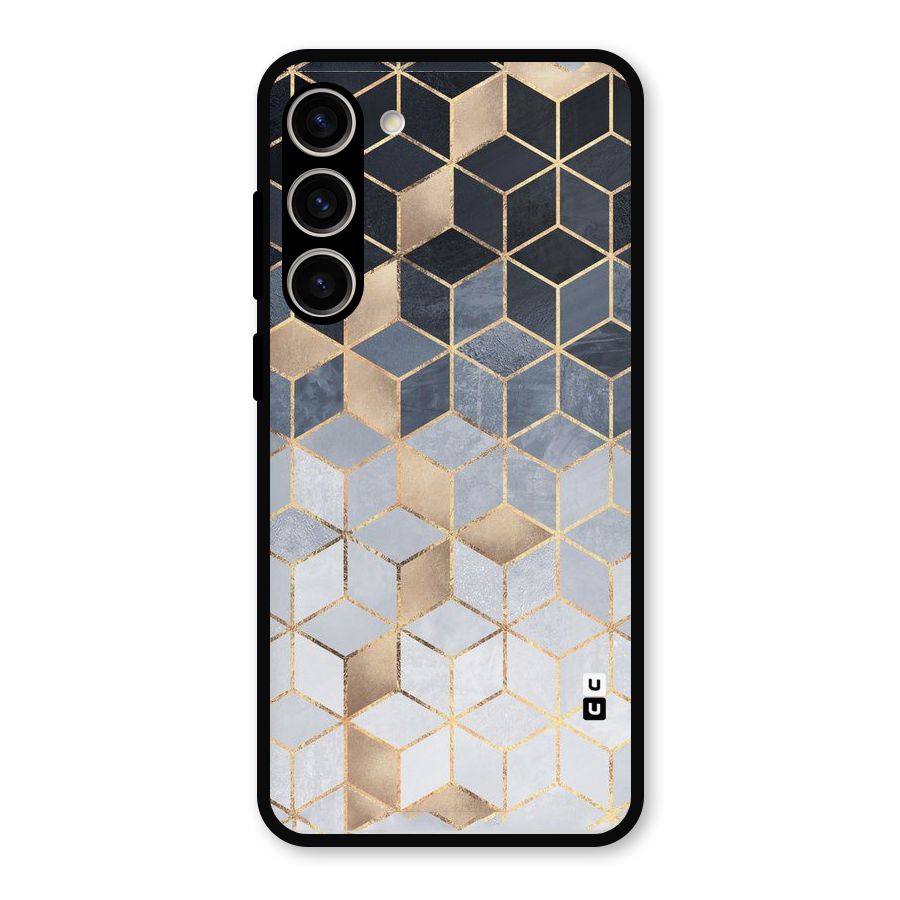 Blues And Golds Metal Back Case for Galaxy S23 Plus