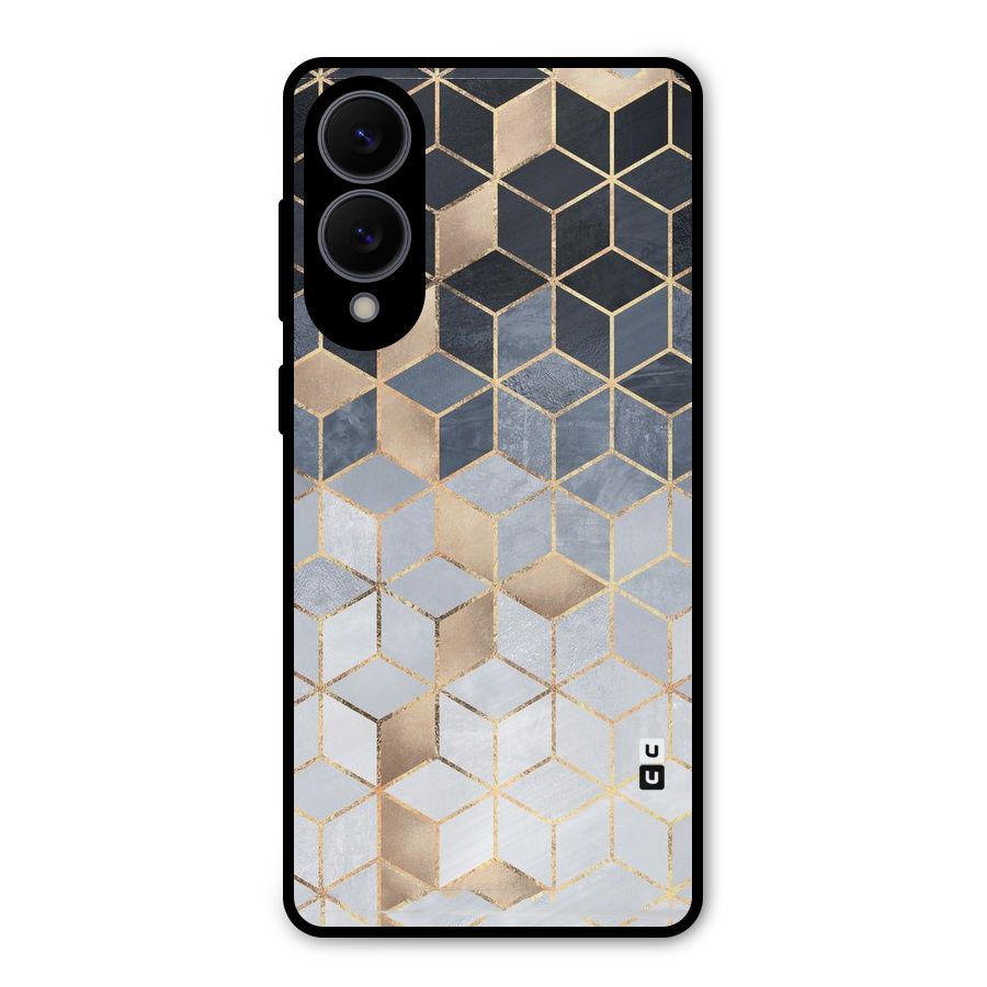 Blues And Golds Metal Back Case for Galaxy S25 Edge