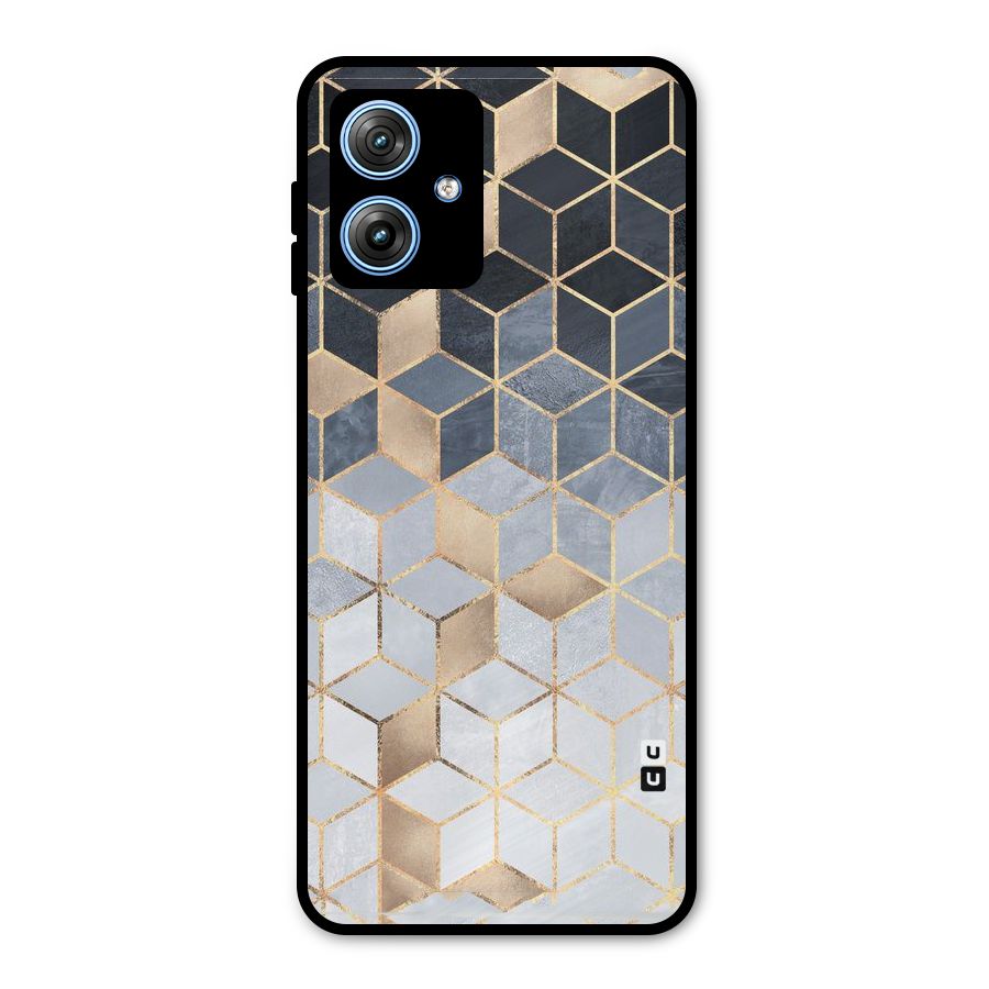 Blues And Golds Metal Back Case for Moto G54