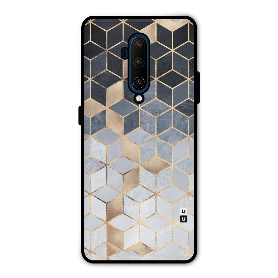Blues And Golds Metal Back Case for OnePlus 7T Pro
