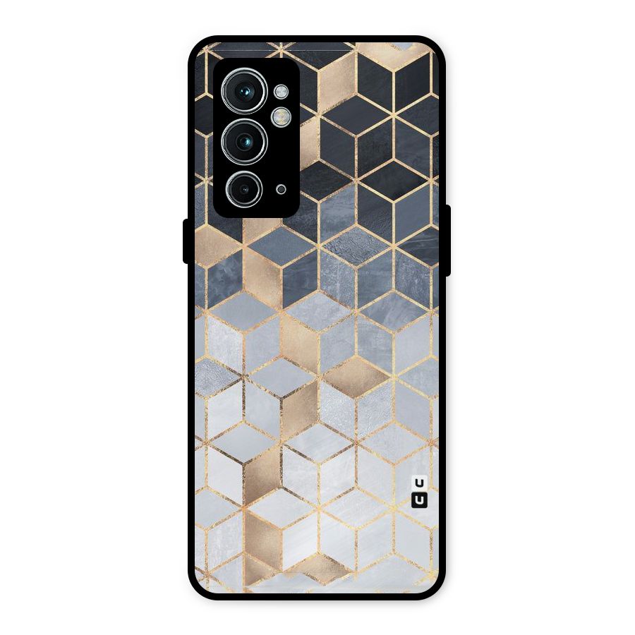 Blues And Golds Metal Back Case for OnePlus 9RT 5G