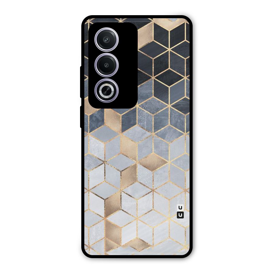 Blues And Golds Metal Back Case for Oppo K12x