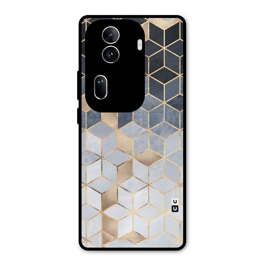 Blues And Golds Metal Back Case for Oppo Reno11 Pro 5G