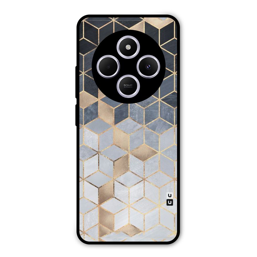 Blues And Golds Metal Back Case for Poco M7