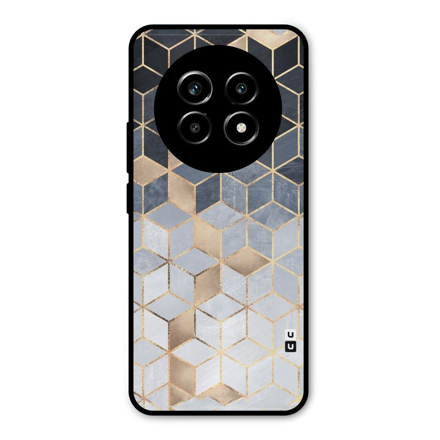 Blues And Golds Metal Back Case for Realme 14 Pro Lite