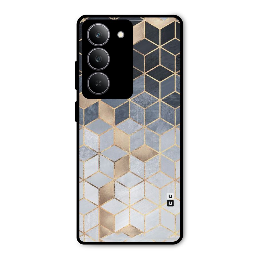 Blues And Golds Metal Back Case for Realme P3x