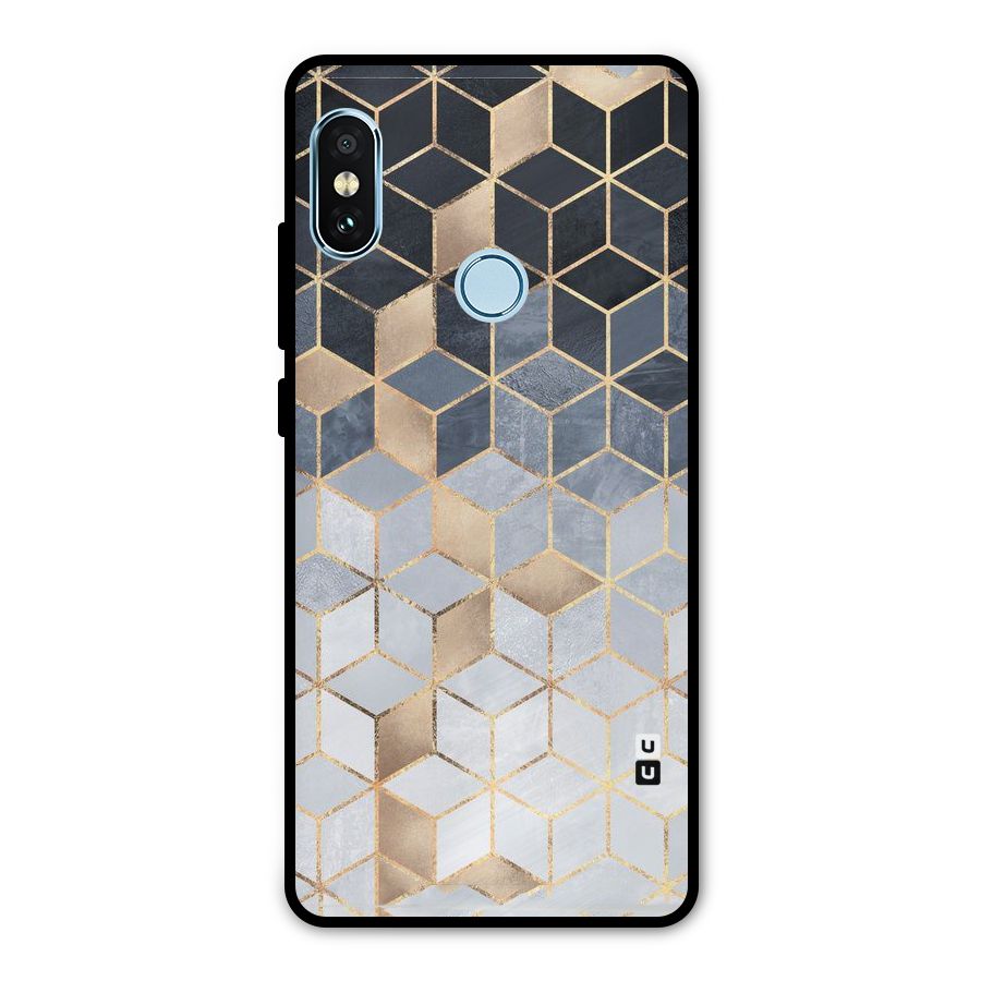 Blues And Golds Metal Back Case for Redmi Note 5 Pro