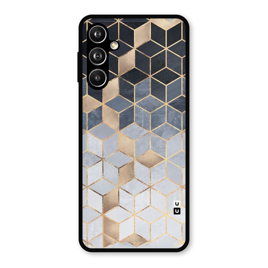 Blues And Golds Metal Back Case for Samsung Galaxy M54