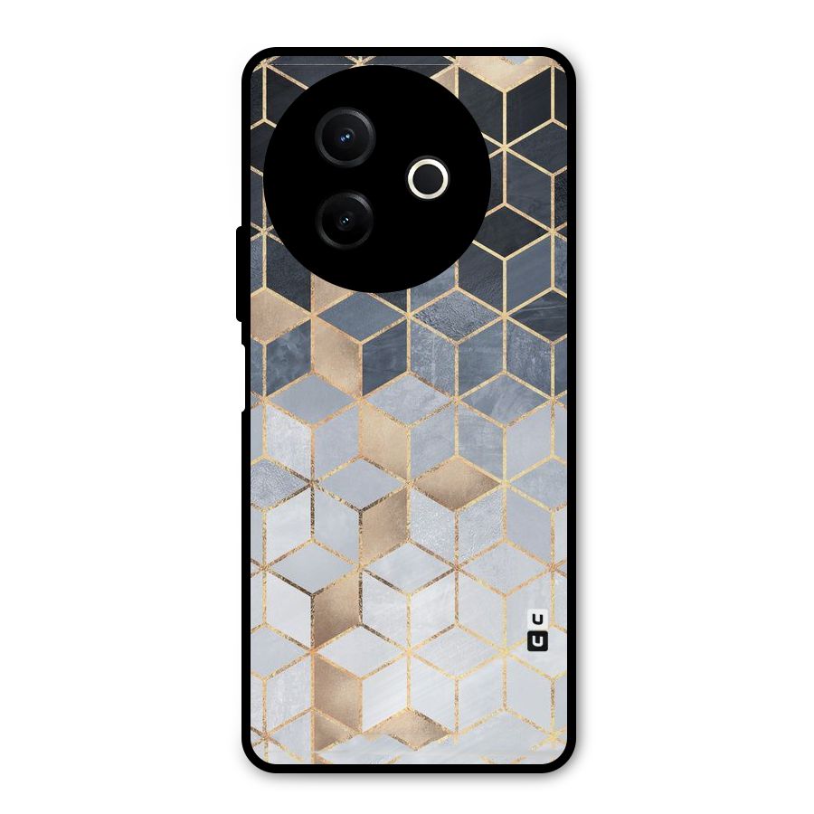 Blues And Golds Metal Back Case for Vivo Y39