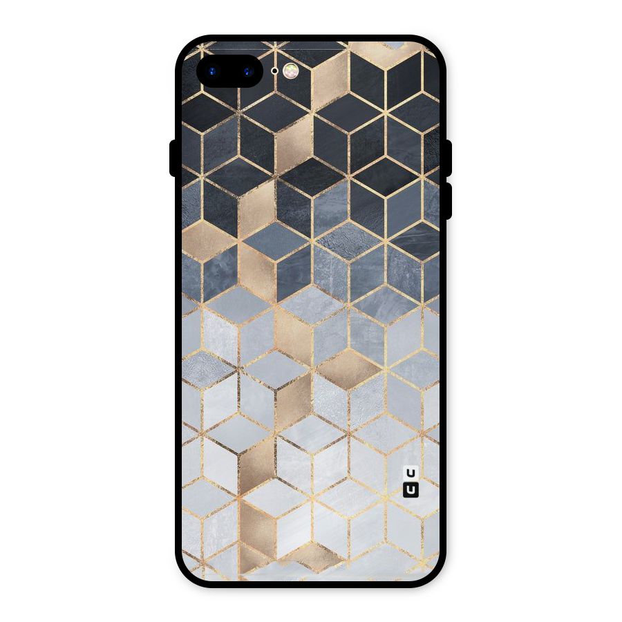 Blues And Golds Metal Back Case for iPhone 7 Plus