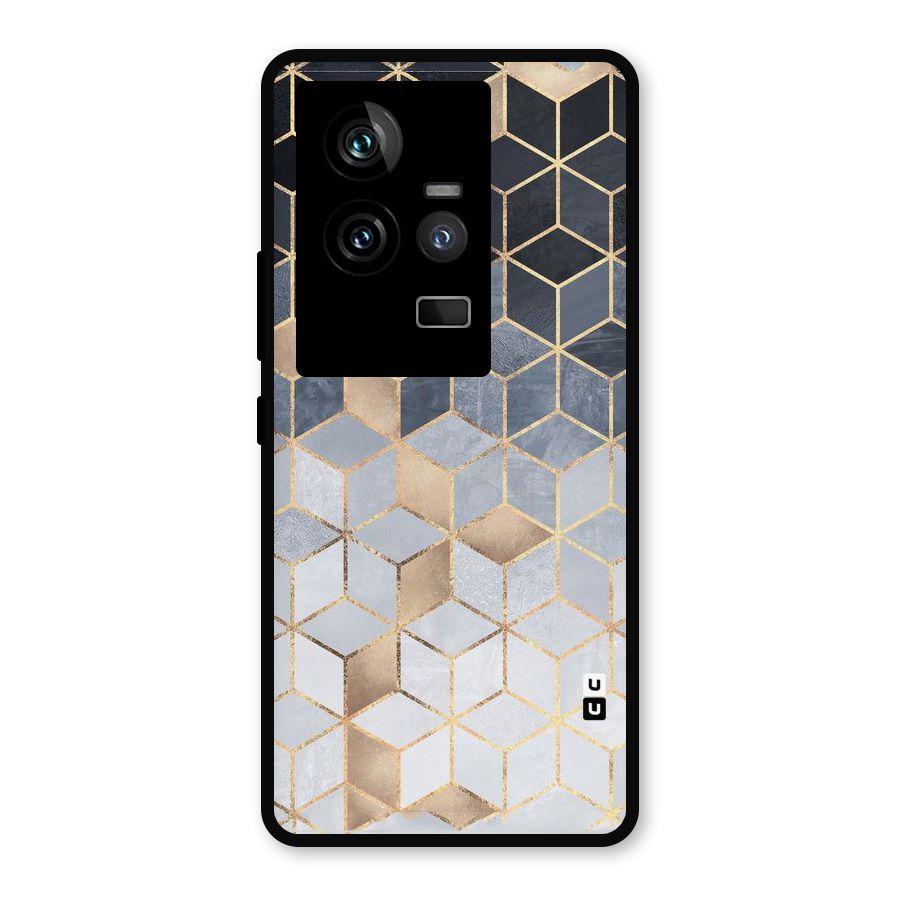 Blues And Golds Metal Back Case for iQOO 11 5G
