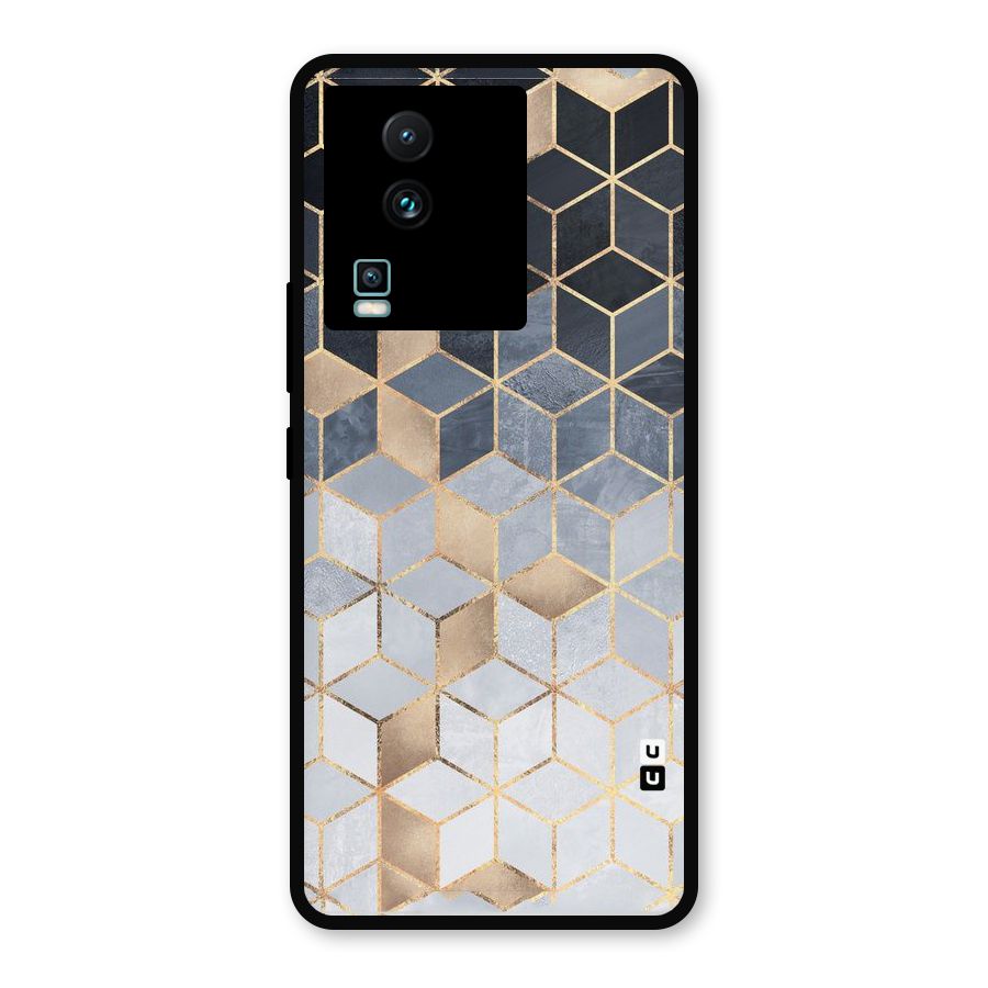 Blues And Golds Metal Back Case for iQOO Neo 7 Pro