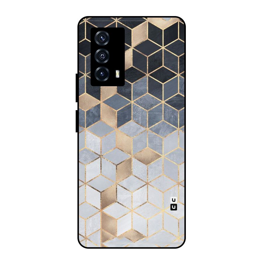 Blues And Golds Metal Back Case for iQOO Z5