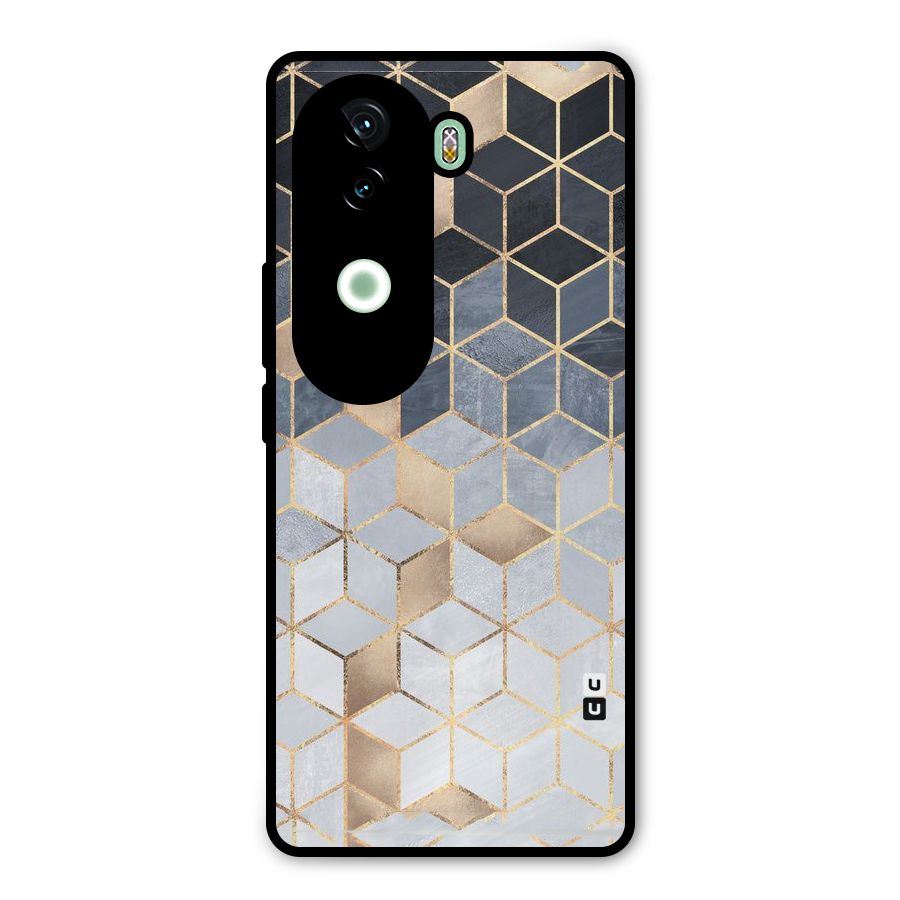 Blues And Golds Metal Back Case for iQOO Z9s