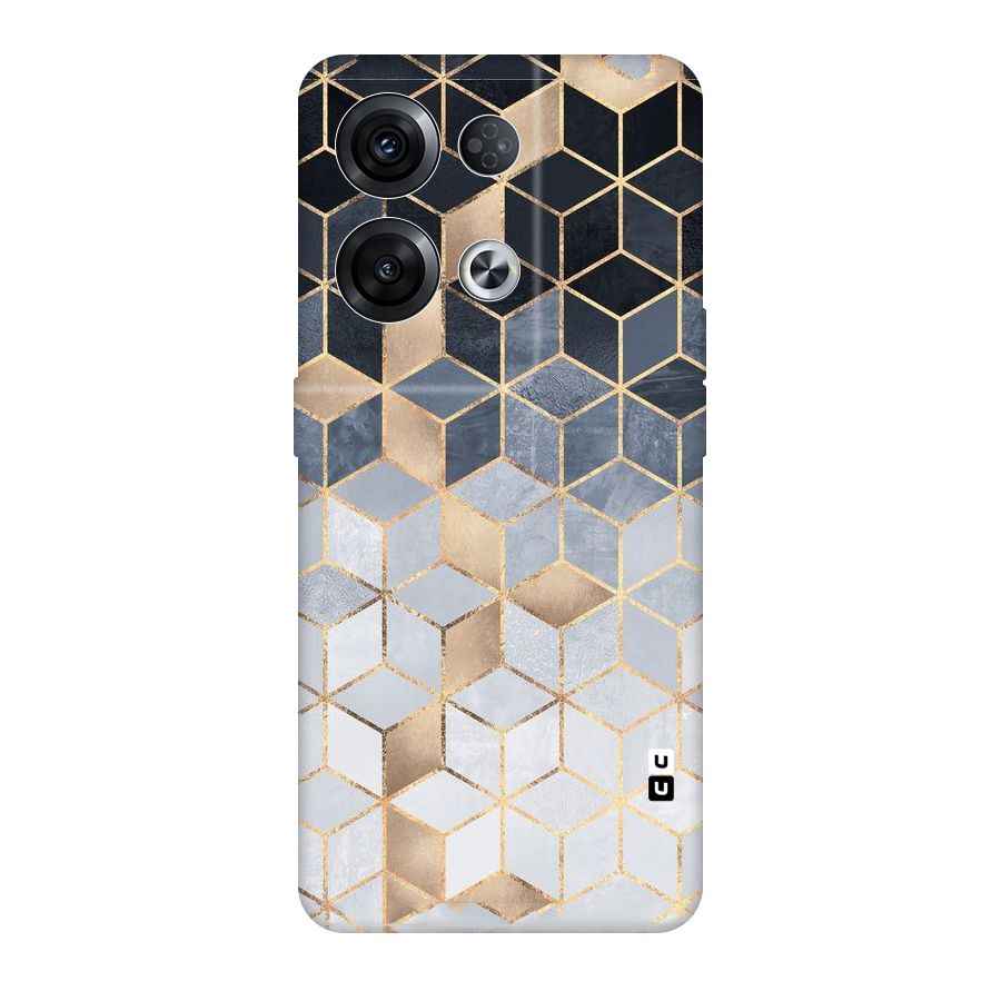 Blues And Golds Original Polycarbonate Back Case for Oppo Reno8 Pro 5G