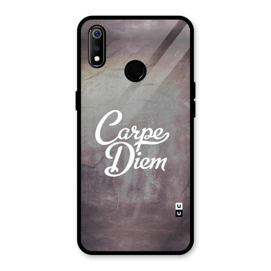 Board Diem Glass Back Case for Realme 3i