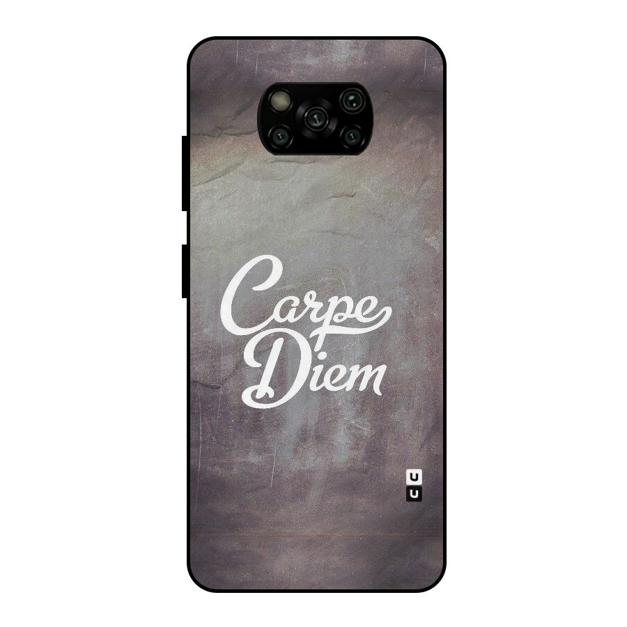 Board Diem Metal Back Case for Poco X3