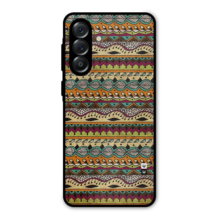 Bohemian Style Aztec Art Metal Back Case for Galaxy A36