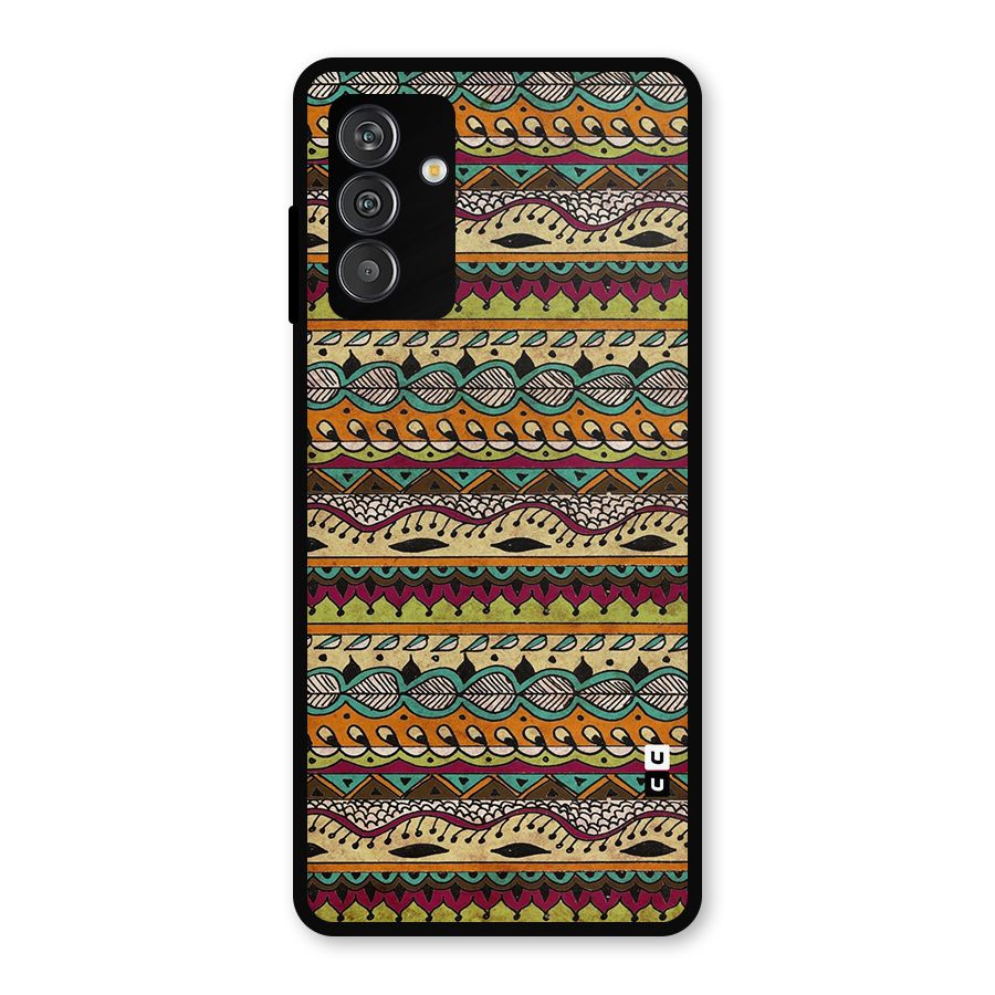 Bohemian Style Aztec Art Metal Back Case for Galaxy F13