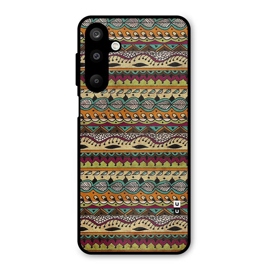 Bohemian Style Aztec Art Metal Back Case for Galaxy M16