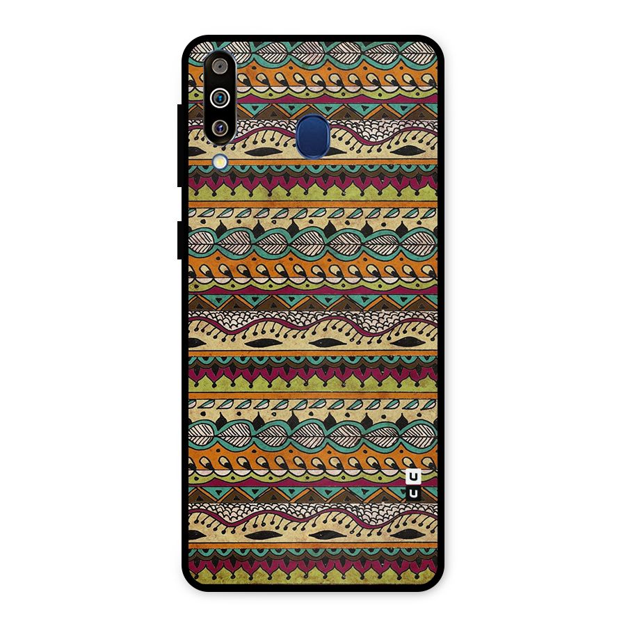 Bohemian Style Aztec Art Metal Back Case for Galaxy M30