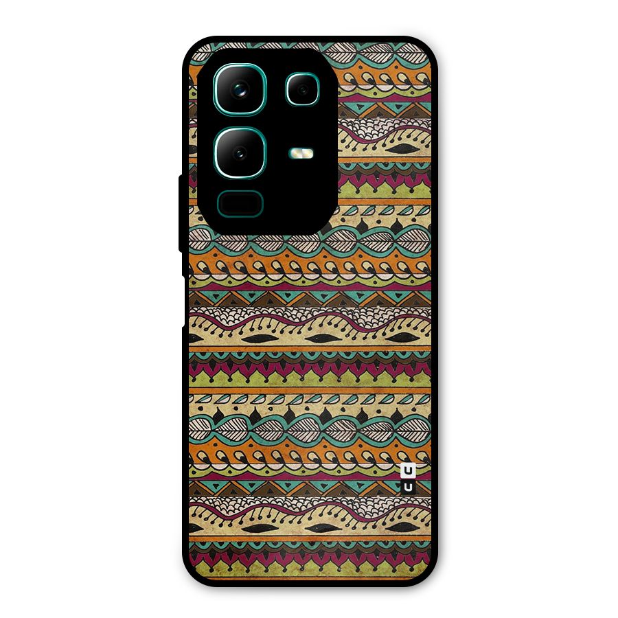 Bohemian Style Aztec Art Metal Back Case for Infinix Note 50x