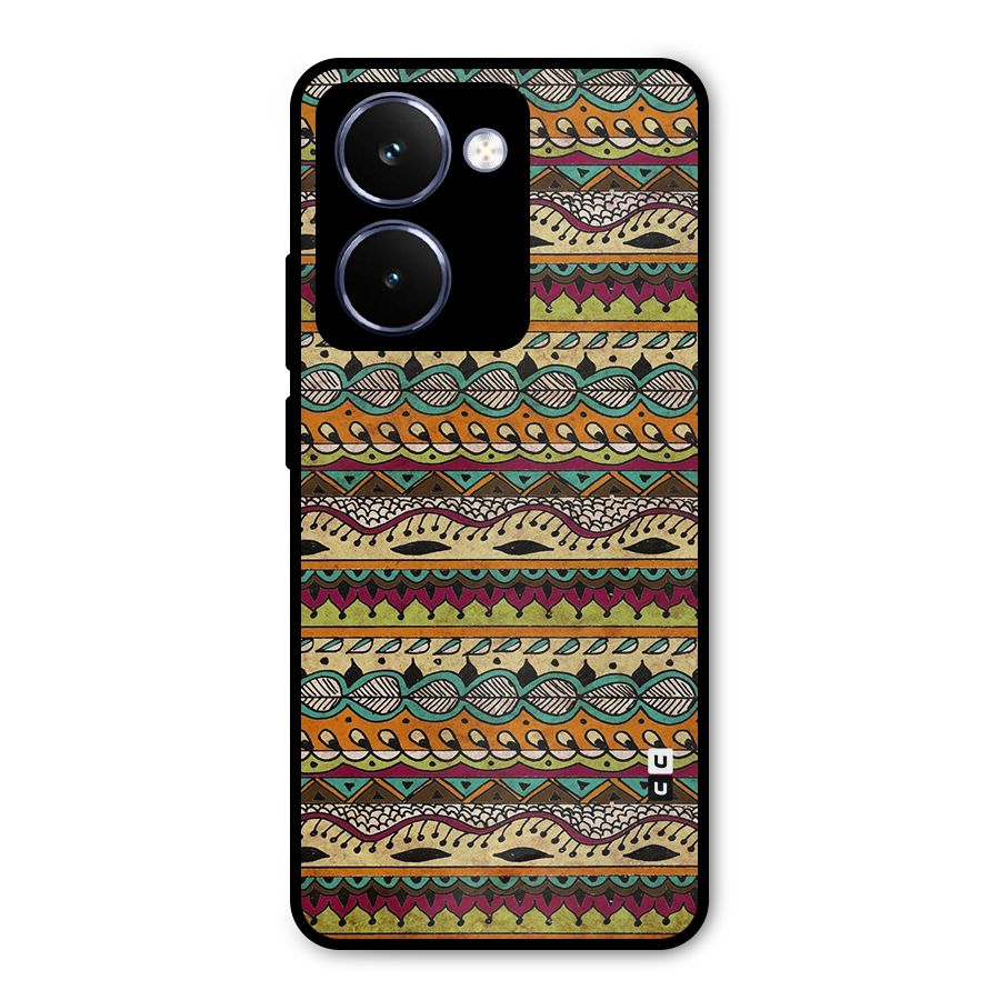 Bohemian Style Aztec Art Metal Back Case for Realme P3 Ultra