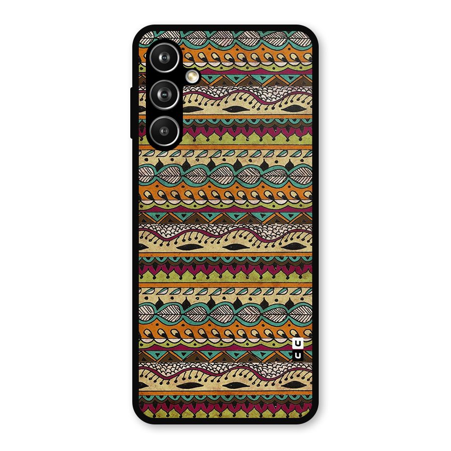 Bohemian Style Aztec Art Metal Back Case for Samsung Galaxy M54