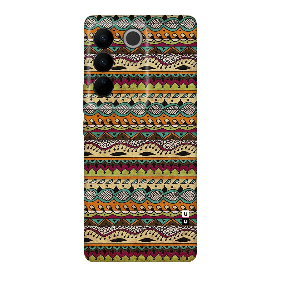 Bohemian Style Aztec Art Original Polycarbonate Back Case for Vivo V27