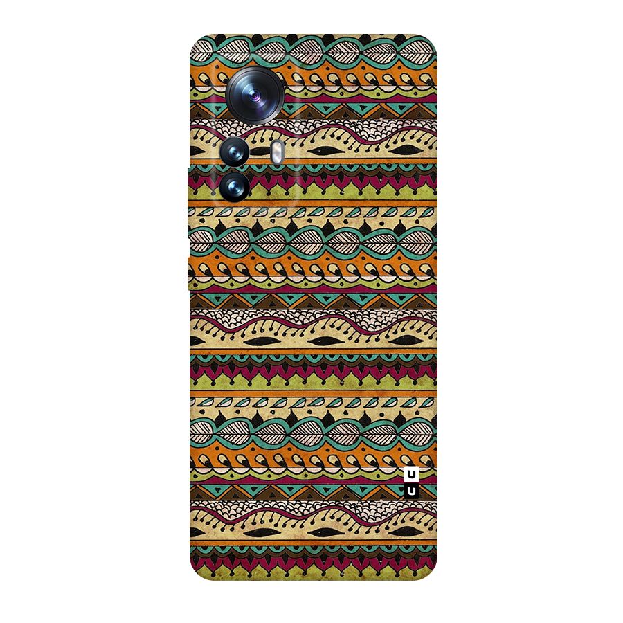 Bohemian Style Aztec Art Original Polycarbonate Back Case for Xiaomi 12 Pro