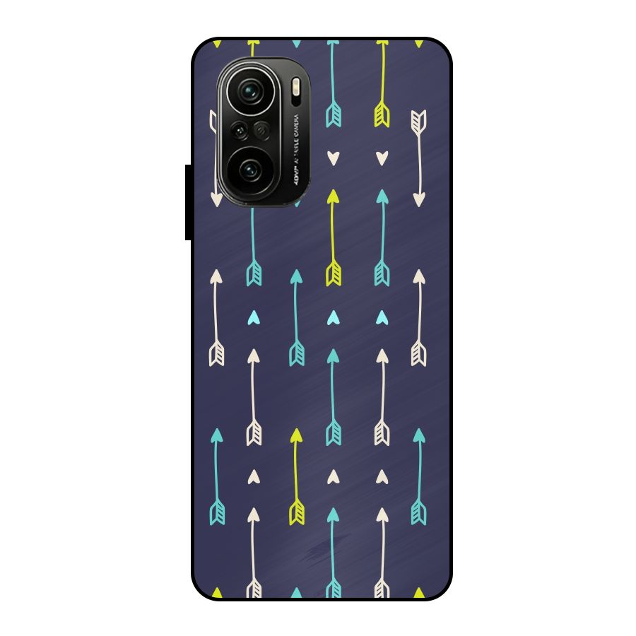 Boho Arrow Pattern Metal Back Case for Mi 11X Pro
