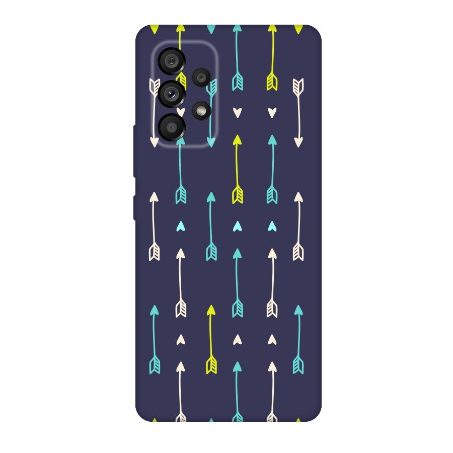 Boho Arrow Pattern Original Polycarbonate Back Case for Galaxy A53 5G