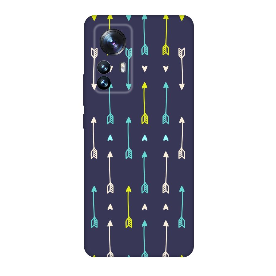 Boho Arrow Pattern Original Polycarbonate Back Case for Xiaomi 12 Pro